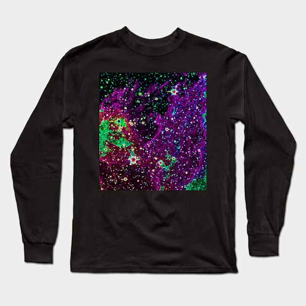 Black Panther Art - Glowing Edges 602 Long Sleeve T-Shirt by The Black Panther